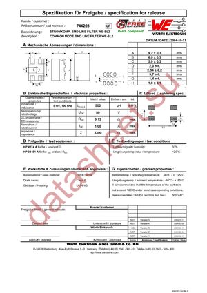 744223 datasheet  